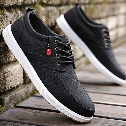 

Men's Sneakers Comfort Shoes Daily Running Shoes Mesh Black Blue Gray Winter