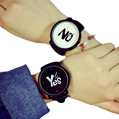 

Couple's Sport Watch Analog Quartz Fashion Chronograph Cute Casual Watch / One Year / PU Leather