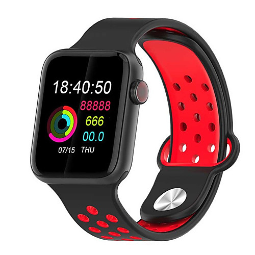

Smartwatch Digital Modern Style Sporty Silicone 30 m Water Resistant / Waterproof Heart Rate Monitor Bluetooth Digital Casual Outdoor - Black / Gray Black / Green Black / Red