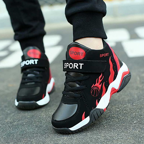 

Boys' Comfort PU Trainers / Athletic Shoes Little Kids(4-7ys) Running Shoes White / Red / Blue Winter