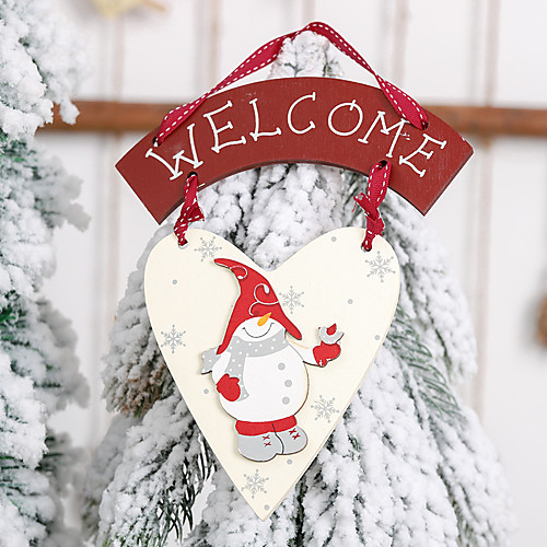 

Christmas Tree Decoration Wood 1 Piece Christmas