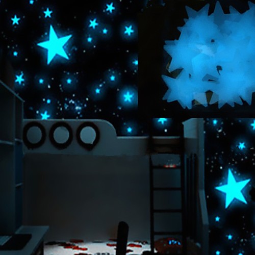 

Stars Wall Stickers Plane Wall Stickers Decorative Wall Stickers, PVC Home Decoration Wall Decal Wall Decoration 1pc