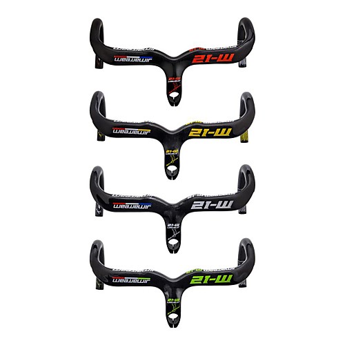 

Carbon Fiber Bike Handlebar Road Bike Handlebar Drop Bar 28.6 mm 400/420/440 mm Cycling Comfortable Ergonomic Design Road Bike Cycling Black / Yellow White Green 3K Glossy