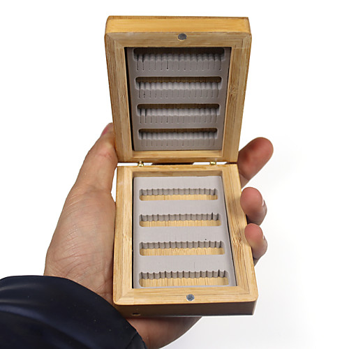 

Fishing Tackle Box Flies Box Easy to Carry Other Material