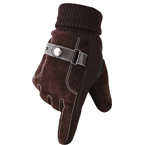 

Men's Basic Fingertips Gloves - Solid Colored