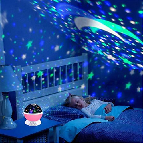 

Sky Projector Light Galaxy Starry Sky Starry Night Light Adorable 5 V 4 AAA Batteries USB Powered Child's for Birthday Gifts and Party Favors