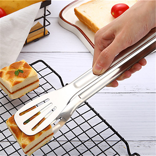 

Stainless Steel Tools Dining and Kitchen Tong Heatproof Tools Baking Tool Kitchen Utensils Tools For Home Cooking Utensils BBQ 1pc