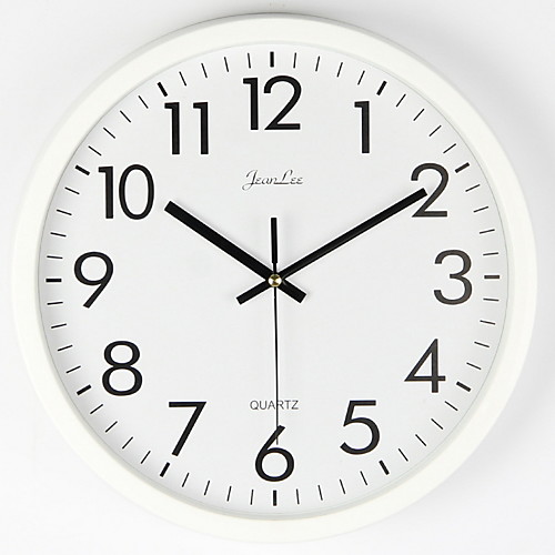 

Wall Clock Silent Non Ticking - 10 Inch Quality Quartz Battery Operated Round Easy to Read Home/Office/Classroom/School Clock
