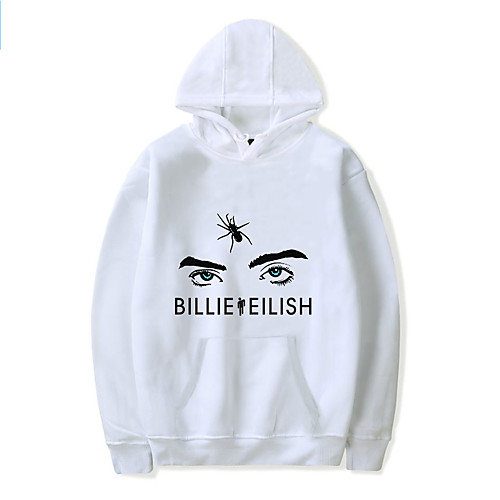 

Inspired by Cosplay Billie Eilish Cosplay Costume Hoodie Pure Cotton Print Printing Fancy Hoodie For Men's / Women's