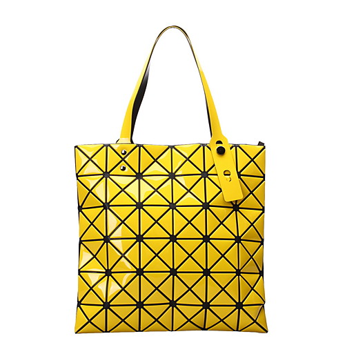 

Women's Zipper PU Tote White / Black / Blue