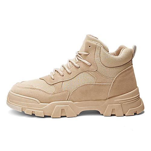 

Men's Combat Boots PU Winter Classic Boots Black / Brown / Khaki