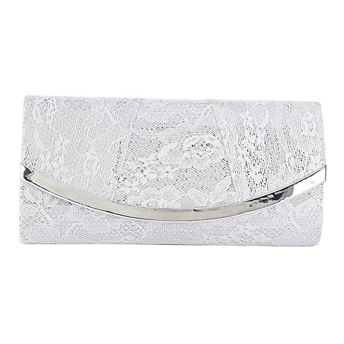 

Women's Chain Polyester Evening Bag Floral Print Gold / White / Black / Fall & Winter