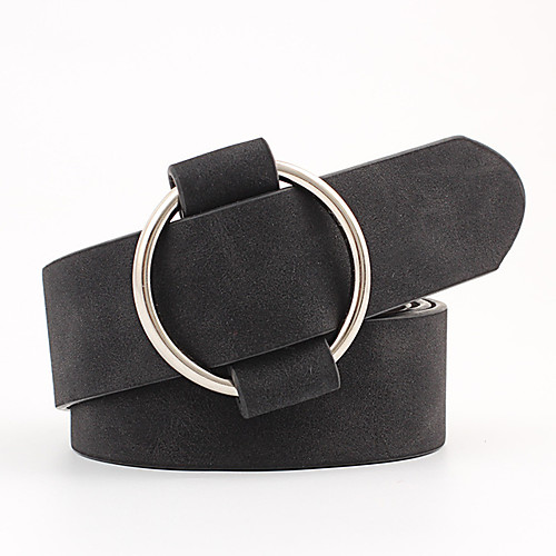 

Women's Basic Waist Belt - Solid Colored