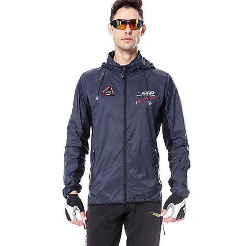 

Mountainpeak Men's Cycling Jacket Winter Bike Windbreaker Waterproof Breathable Sports Solid Color Black Mountain Bike MTB Road Bike Cycling Clothing Apparel Standard Fit Bike Wear / Long Sleeve