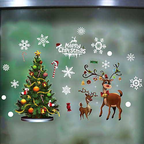 

Decorative Wall Stickers - Plane Wall Stickers / Holiday Wall Stickers Christmas Decorations / Holiday Nursery / Kids Room