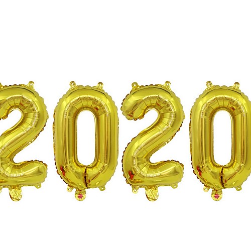 

2020 Foil Number Balloons for 2020 New Year Eve Festival Party Supplies Graduation Decorations