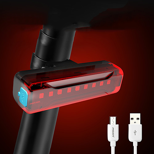 

LED Bike Light Lighting Rear Bike Tail Light Bicycle Cycling Waterproof Portable USB Charging Output Rechargeable Battery Lithium Battery 500 lm Rechargeble Battery Built-in power supply Red Cycling