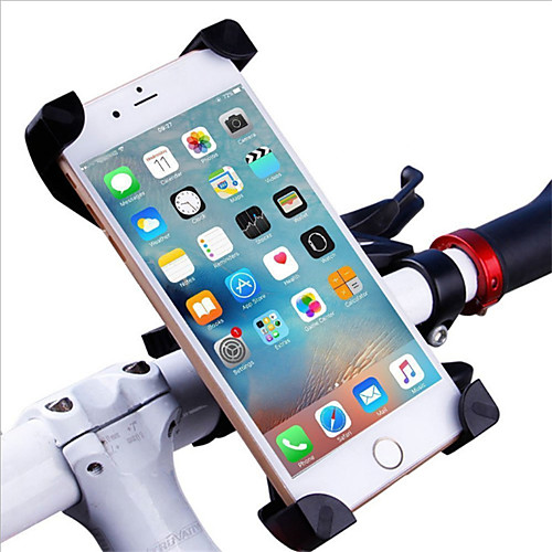 

Mountain Bike Bike Phone Mount Adjustable / Retractable For Cellphone Durable for Mountain Bike MTB Recreational Cycling Nylon PC Cycling Bicycle Black Pink