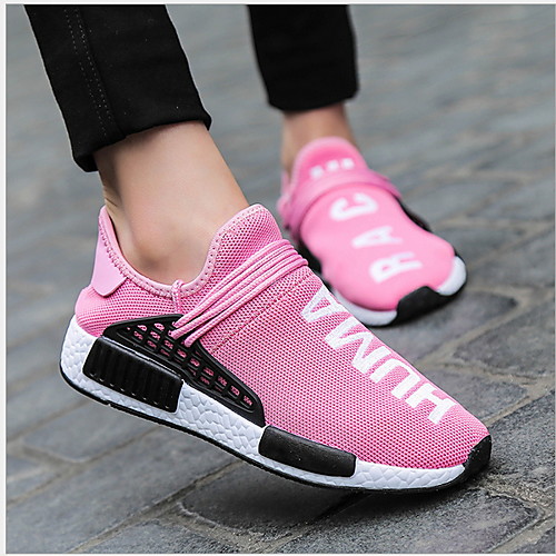 

Women's Sneakers Flat Heel Round Toe PU Fall & Winter Black / White / Yellow