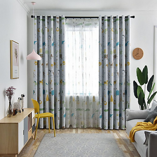 

Modern Privacy Two Panels Curtain Bedroom Curtains