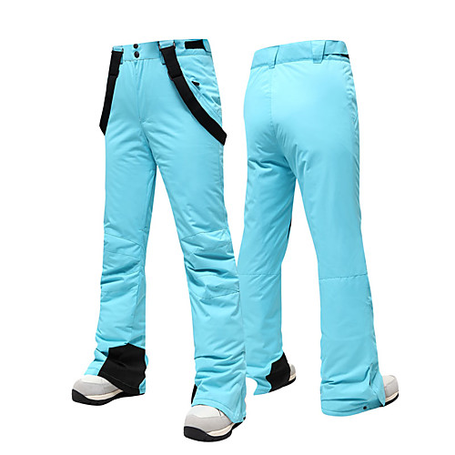 

Men's Women's Ski / Snow Pants Snowboarding Warm Wearable Polyster Bib Pants Ski Wear / Winter / Solid Colored