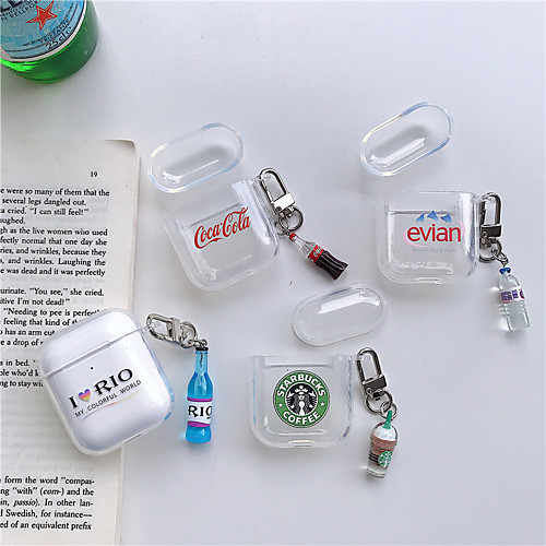 

Case For AirPods Transparent / Lovely Headphone Case Soft