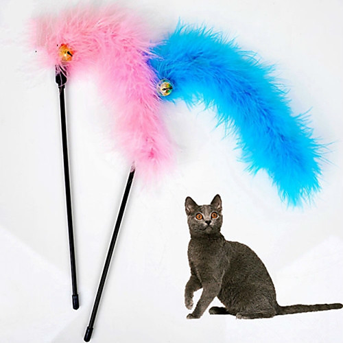 

Cat Teasers Cat Kitten Pet Toy Bell Textile Gift