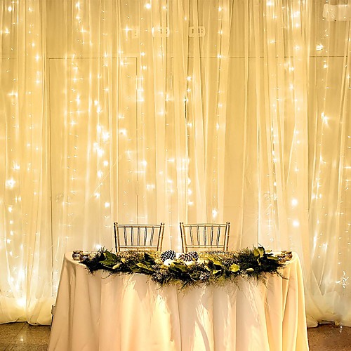 

1pcs 32m LED Curtain String Lights 240LEDS Christmas Fairy Lights Garland Home Decorative Lights for WeddingPartyGarden Decoration
