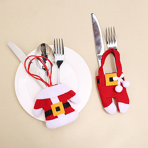 

Ornaments Non-woven 2pcs Christmas