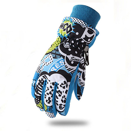 

Winter Bike Gloves / Cycling Gloves Ski Gloves Breathable Warm Wearable Protective Full Finger Gloves Sports Gloves Terry Cloth Black for Adults Camping / Hiking Ski / Snowboard Climbing