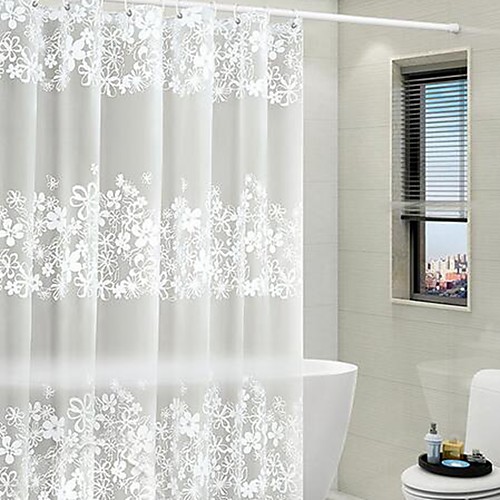 

Shower Curtains Modern PEVA Waterproof