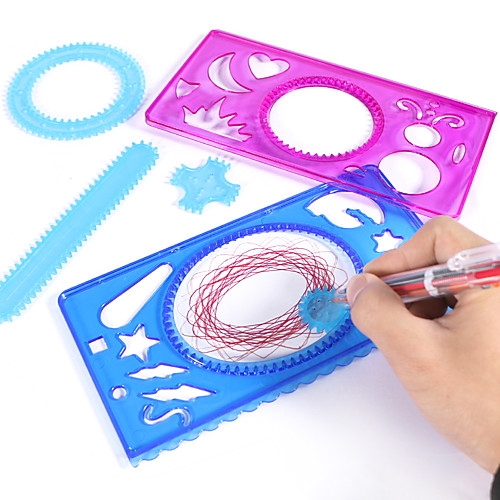 

Drawing Toy Spirograph Design Set Plastic & Metal Hand-made Child's Adults' for Birthday Gifts or Party Favors