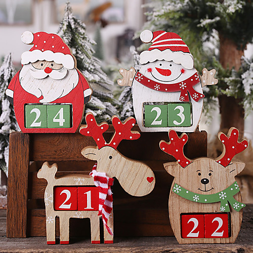 

Costume Accessories Wooden 1 Piece Christmas