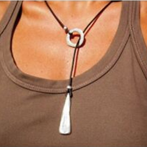 

Women's Choker Necklace Chrome Black 81 cm Necklace Jewelry 1pc For Daily