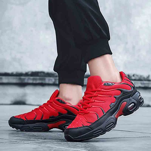 

Men's Spring & Summer / Fall & Winter Athletic Outdoor Trainers / Athletic Shoes Running Shoes Mesh Black / Red / Green