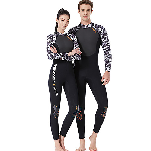 

Dive&Sail Women's Full Wetsuit 1.8mm Neoprene Diving Suit Breathable Quick Dry Anatomic Design Long Sleeve Swimming Diving Classic Fall Winter / Stretchy