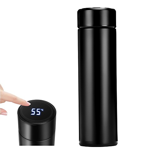 

500ML Thermos Vacuum Flasks Temperature Display 304Stainless Steel My Hot Water Bottle Travel Coffee Mug Tea Milk Cup