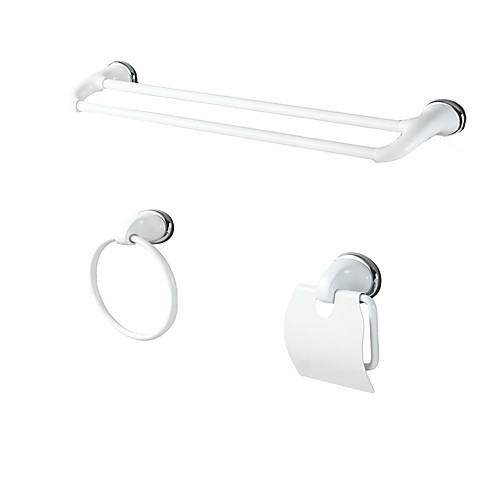 

Bathroom Accessory Set Multifunction Modern Zinc Alloy 3pcs - Bathroom Wall Mounted