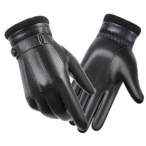 

Men's Basic Fingertips Gloves - Solid Colored