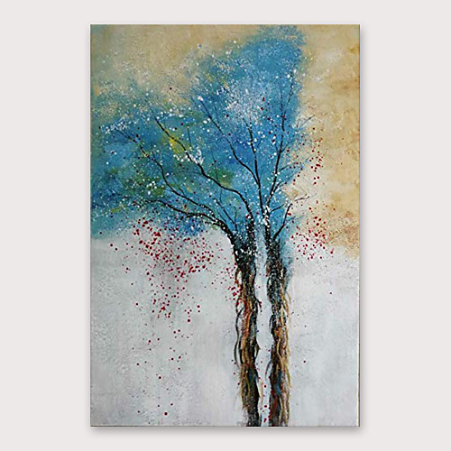 

Oil Painting Hand Painted Vertical Abstract Still Life Modern Stretched Canvas