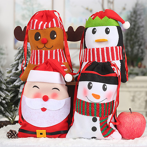 

Favor Bags Nonwoven 1 Piece Christmas