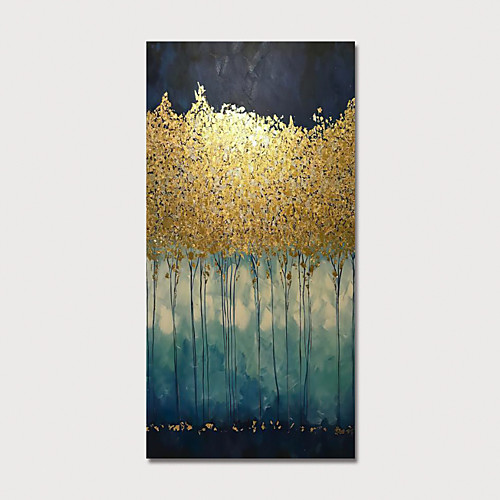 

Oil Painting Hand Painted - Abstract Modern Stretched Canvas