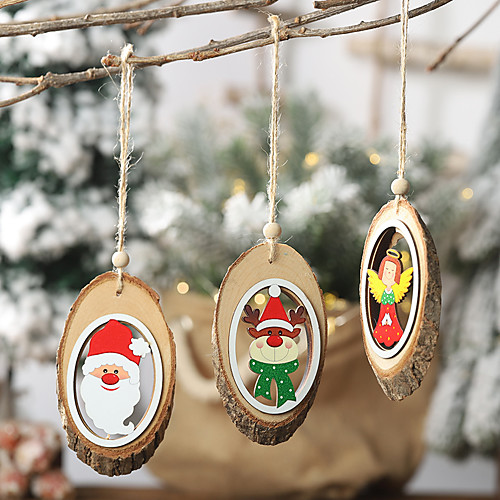 

Christmas Tree Decoration Wood 1 Piece Christmas