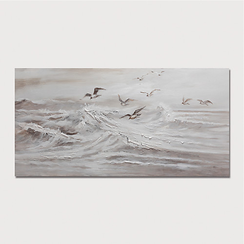 

Oil Painting Hand Painted Horizontal Abstract Landscape Modern Stretched Canvas