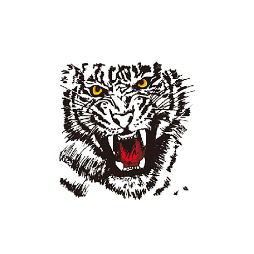 

1 pcs Temporary Tattoos Water Resistant / Disposable Face / Body Water-Transfer Sticker Tattoo Stickers