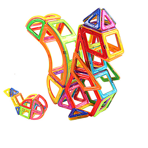 

Magnetic Blocks Magnetic Tiles Building Bricks 141 pcs Geometric Pattern Building Toys All Boys' Girls' Toy Gift / Kid's