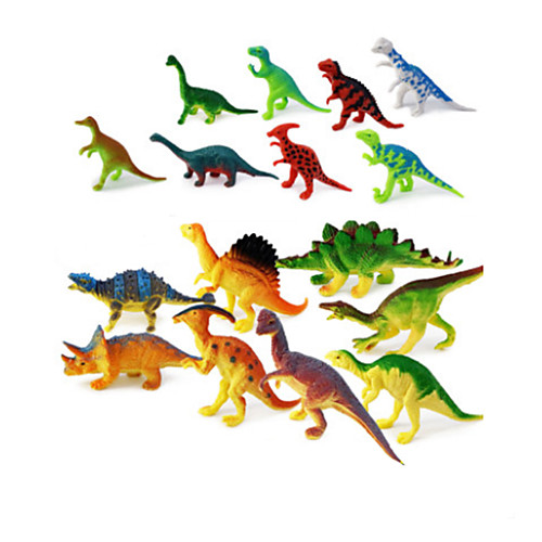

Dragon & Dinosaur Toy Triceratops Dinosaur Figure Jurassic Dinosaur Tyrannosaurus Rex Plastic Kid's