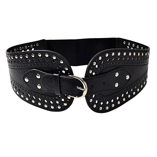 

Women's Vintage / Party / Basic Wide Belt - Solid Colored