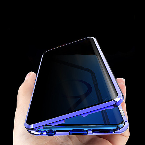 

Privacy anti-spy double-sided glass magnetic case for Samsung GalaxyS8 / Plus S9 / Plus S10 / Plus anti-peep magnetic double-sided tempered glass metal case