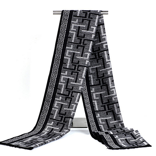 

Men's Basic Rectangle Scarf - Print